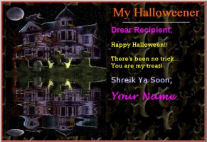 Free Halloween Card Pattern - halloween quotes, halloween sayings